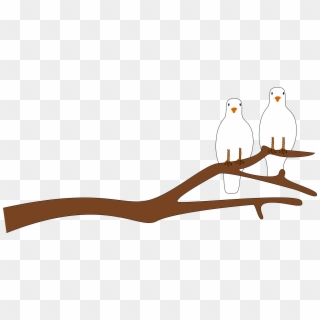 This Free Icons Png Design Of Doves On A Branch For Clipart