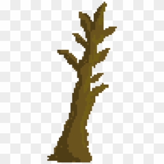 Dead Tree - Pixel Art Tree Branch Clipart