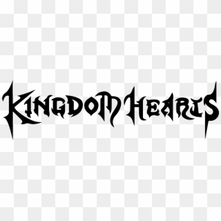 Kingdom Hearts Wordmark The Fourth Game Of The Series - Kingdom Hearts Font Clipart