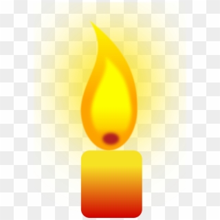 Clipart - Candle Clipart Transparent Background - Png Download