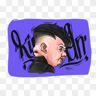 Kim Jong Un Caricature Drawing On Behance - Illustration Clipart