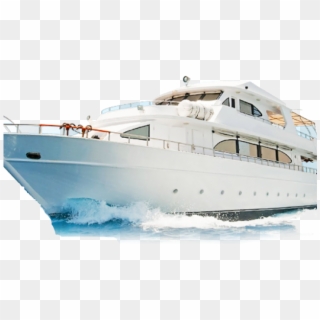 Luxury Yacht Transparent Background Clipart