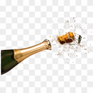 Champagne Popping Png Clipart - Champagne Cheers Transparent Png