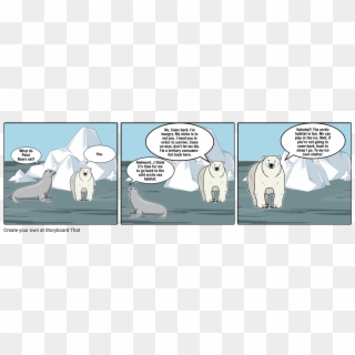 Polar Bear - Cartoon Clipart