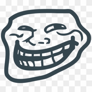 Trollface Clipart Png - Troll Face 1080p Transparent Png
