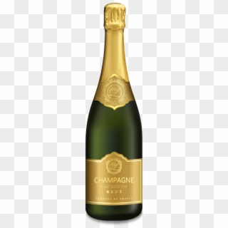 Champagne,bottle Of Year's Clipart