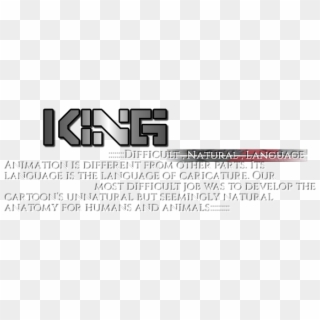 Silver Text Png - King Text Png For Editing Clipart