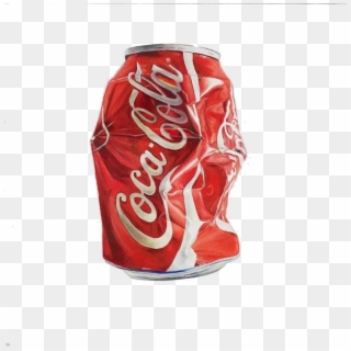 Crushed Soda Can / Polyvore - Crushed Coca Cola Can Png Clipart