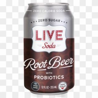 Live Soda Root Beer With Probiotics - Apple Cider Clipart