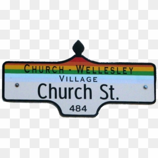 Church Street, Toronto, Canada Sign - Toronto Clipart