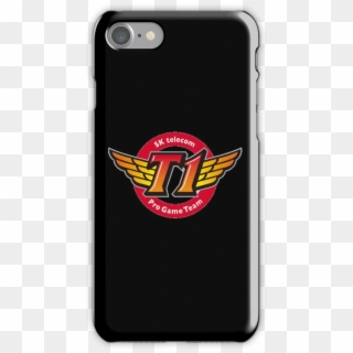 Skt T1 League Of Legends Logo Iphone 7 Snap Case - Calpurnia Phone Case Clipart
