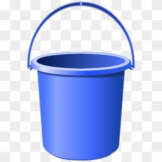 Blue Bucket Png Clip Art Image - Transparent Blue Bucket