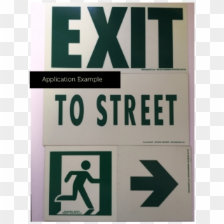 Exit Sign Clipart