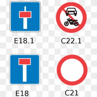 Street Signage - Traffic Signs Denmark Clipart