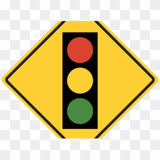 Railroad Clipart Street Sign - Traffic Light Sign Png Transparent Png