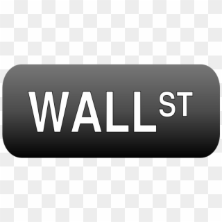 Wall Street Sign - Wall Street Logo Png Clipart