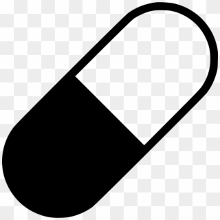 Png File Svg - Pill Outline Clipart