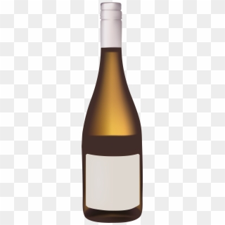 Gold Wine Bottle Png Clipart - Wine Bottle Clipart Png Transparent Png