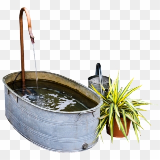 Garden, Bath, Watering Can, Bucket, Png, Isolated - Garden Bucket Png Clipart
