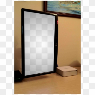 Vertical Tv Screen - Diy Monitor Portrait Stand Clipart