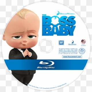 The Boss Baby Bluray Disc Image - Boss Baby Boss Png Clipart