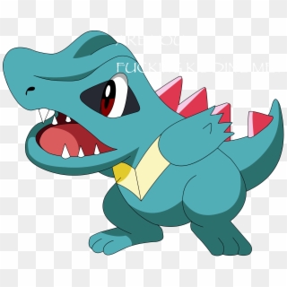 Charmander Is Red - Totodile Png Clipart