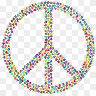 This Free Icons Png Design Of Marijuana Peace Sign Clipart
