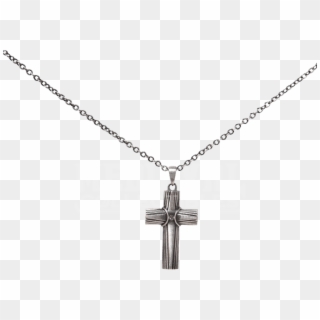Cross Necklace Png Transparent - Chain With Cross Png Clipart