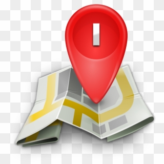 Gnome Maps Icon - Find Map Icon Png Clipart
