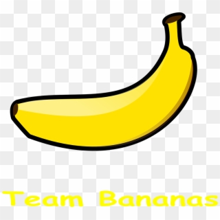 Pisang, Logo Tim, Buah, Makanan, Segar, Vitamin, Matang - Banana Clip Art - Png Download