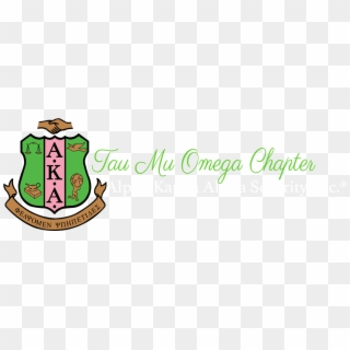 Aka Tau Mu Omega Chapter Logo And Motto - Alpha Kappa Alpha Png Clipart