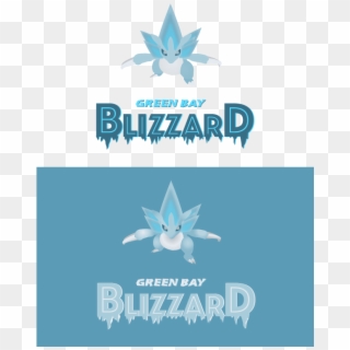 Image"green Bay Blizzard" Aka My Attempt At A Draft - Graphic Design Clipart