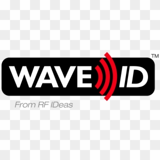 Waveid Logo, Black With Tagline - Graphic Design Clipart