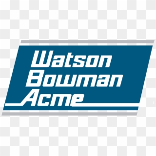 Watson Bowman Acme Logo Png Transparent - Watson Bowman Logo Clipart
