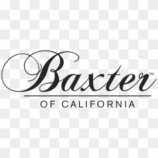 Baxter Logo Black - Baxter Of California Logo Png Clipart