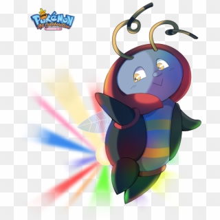 #313 Volbeat Used Tail Glow And Flash In Our Pokemon - Cartoon Clipart