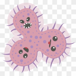 The State Department Of Health Has Issued A Warning - Chlamydia Bacteria Cartoon Clipart