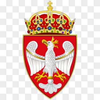 Coat Of Arms Of Kingdom Of Poland - Medieval Polish Coat Of Arms Clipart