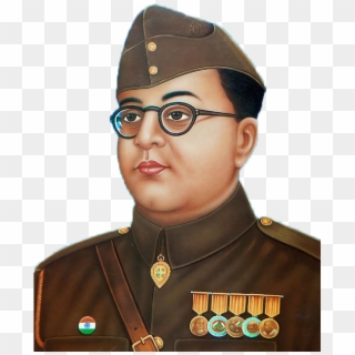 Subhash Chandra Bose Png - National Leader Subhash Chandra Bose Clipart
