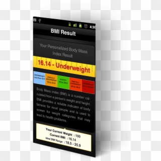 Handy Calculatoreasily Record & Monitor Bmi/ibw, Special - Multimedia Software Clipart