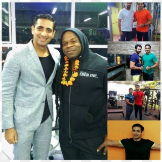 Akhil Created 100 Workouts In 100 Different Gyms In - Gold Gym In Indirapuram Clipart