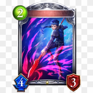 Evolved Lancer - Shadowverse Fate Tie In Cards Clipart