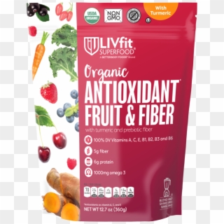 Antioxidant Fruit & Fiber Blend - Livfit Superfood Blend Clipart