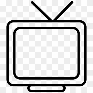 Tv Outline Png - Tv Contorno Png Clipart
