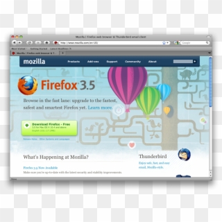 Firefox Is Currently The World's Second-leading Browser - Mozilla Firefox Clipart