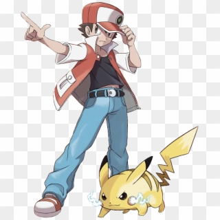 Entrenador Pokemon Png - Red Pokemon Clipart