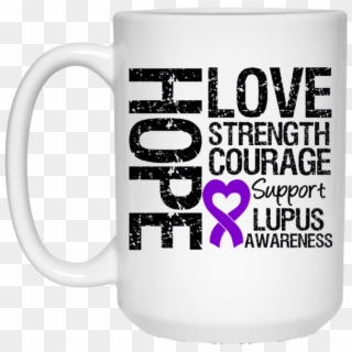 Lupus Hope Love Strength Lupus Awareness - Cancer Clipart