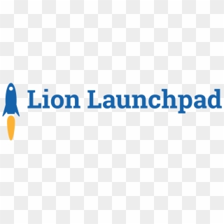 Lion Launchpad Logo - Electric Blue Clipart