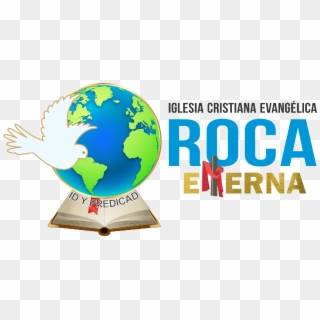 En Roca Eterna Somos Una Iglesia Cristiana Formada - Globe Clipart