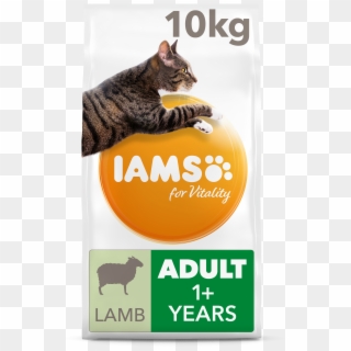 Iams For Vitality Lamb Adult Dry Cat Food 10kg - Iams 12kg Dog Food Clipart
